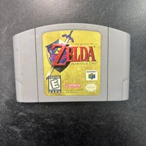 Nintendo The Legend of Zelda: Ocarina of Time - Gray Cartridge